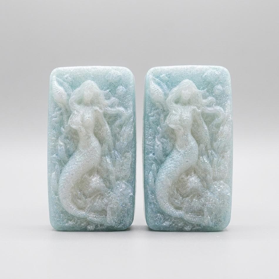 Goat Milk Soap Bars, Neroli & Lavender Essential Oils, Moisturizing Ocean-Inspired Cleanse, Artisan 2-Pack
