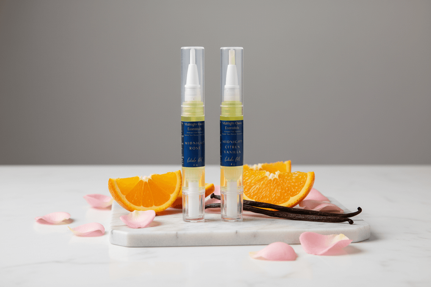 Midnight 's Cuticle Oil (Choose your scent) Rose, Citrus Vanilla, Mocha, Coconut, Unscented