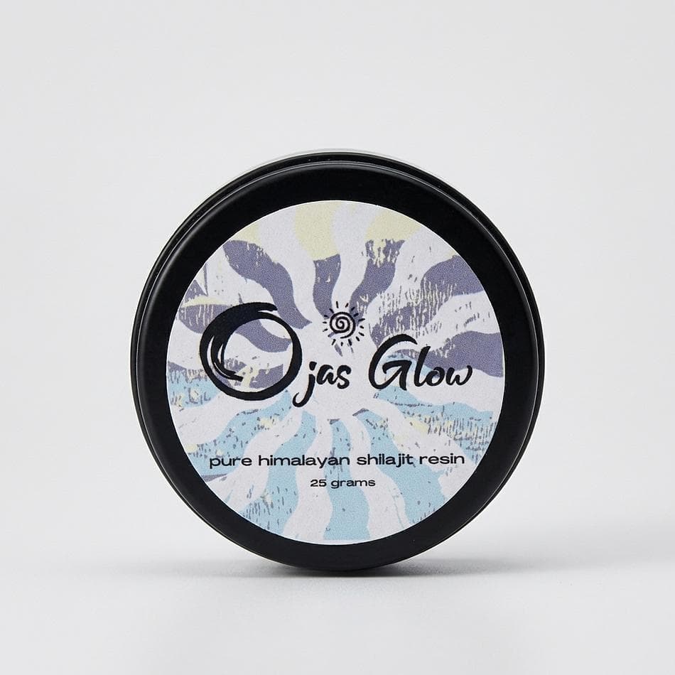 Shilajit Resin, Altai Mountain Mineral Pitch, Fulvic & Humic Acid, Energy & Vitality Support, 25g Jar