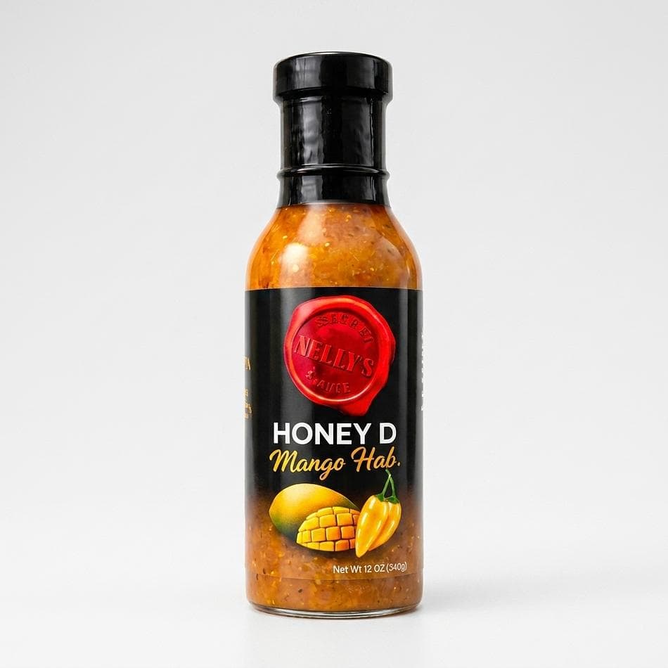 Gourmet Sauce 3-Pack, Honey Dijon & Mango Habanero, Sweet-Savory Glaze & Dip, Variety Set (3 Bottles)