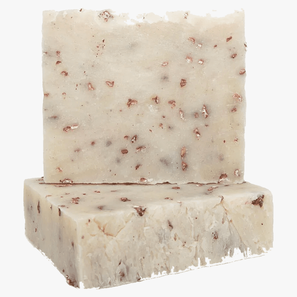 Shea Butter Bar Soap, Melon & Mango Scent, Moisturizing Cleanse for Sensitive Skin, 4-Bar Pack