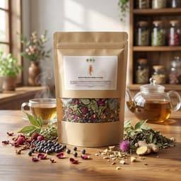 Women’s Wellness Organic Tea Blend - Support Hormonal Balance - Digestive Health.-3