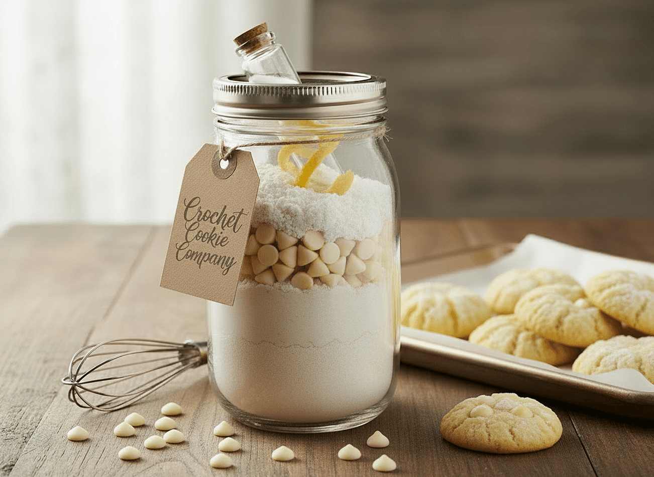 White Chocolate Macadamia Cookie Mix in a Jar, 12 oz