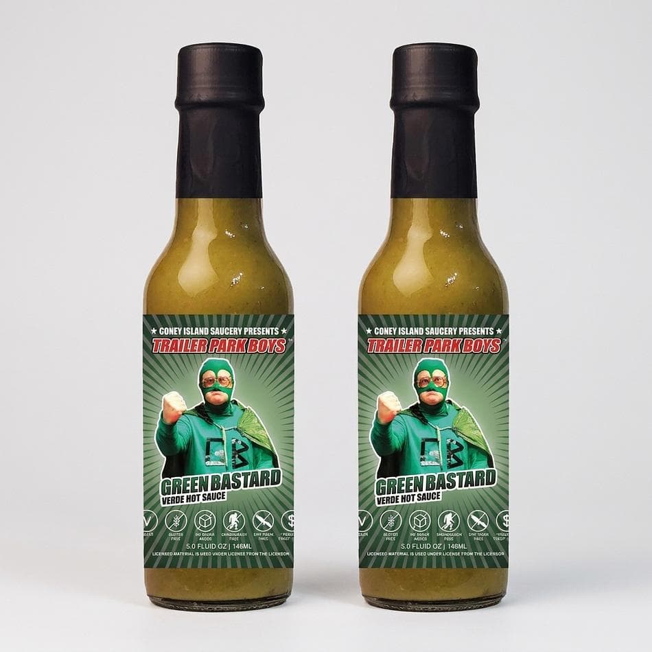 Jalapeño Verde Hot Sauce, Cilantro & Lime, Garlic Flavor, Medium Heat Taco Sauce, 2-Pack 5oz Bottles