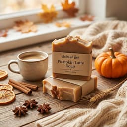 Pumpkin Latte Soap-3