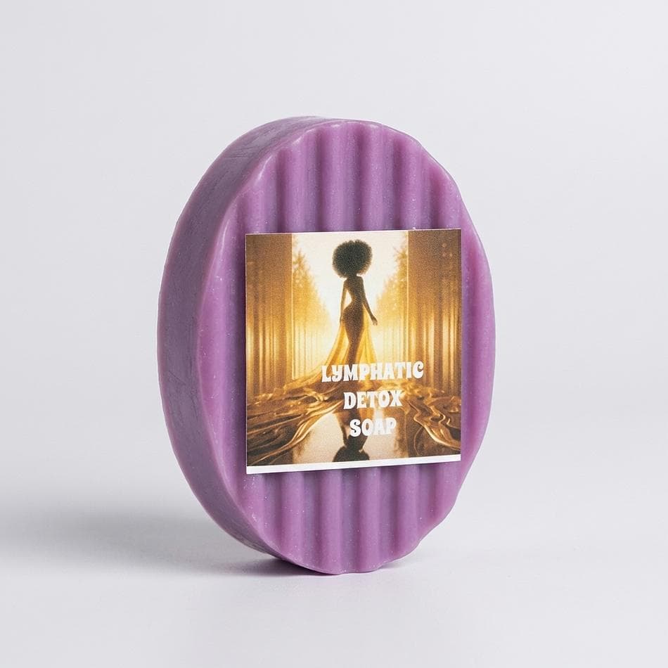 Herbal Detox Bar Soap, Sea Moss & Turmeric, Clarifying Hydrating Cleanse, Handmade Face & Body, 1 Bar