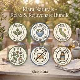Relax & Rejuvenate Bundle | Organic Ayurvedic Tea Bundle – Kiara Naturals-4