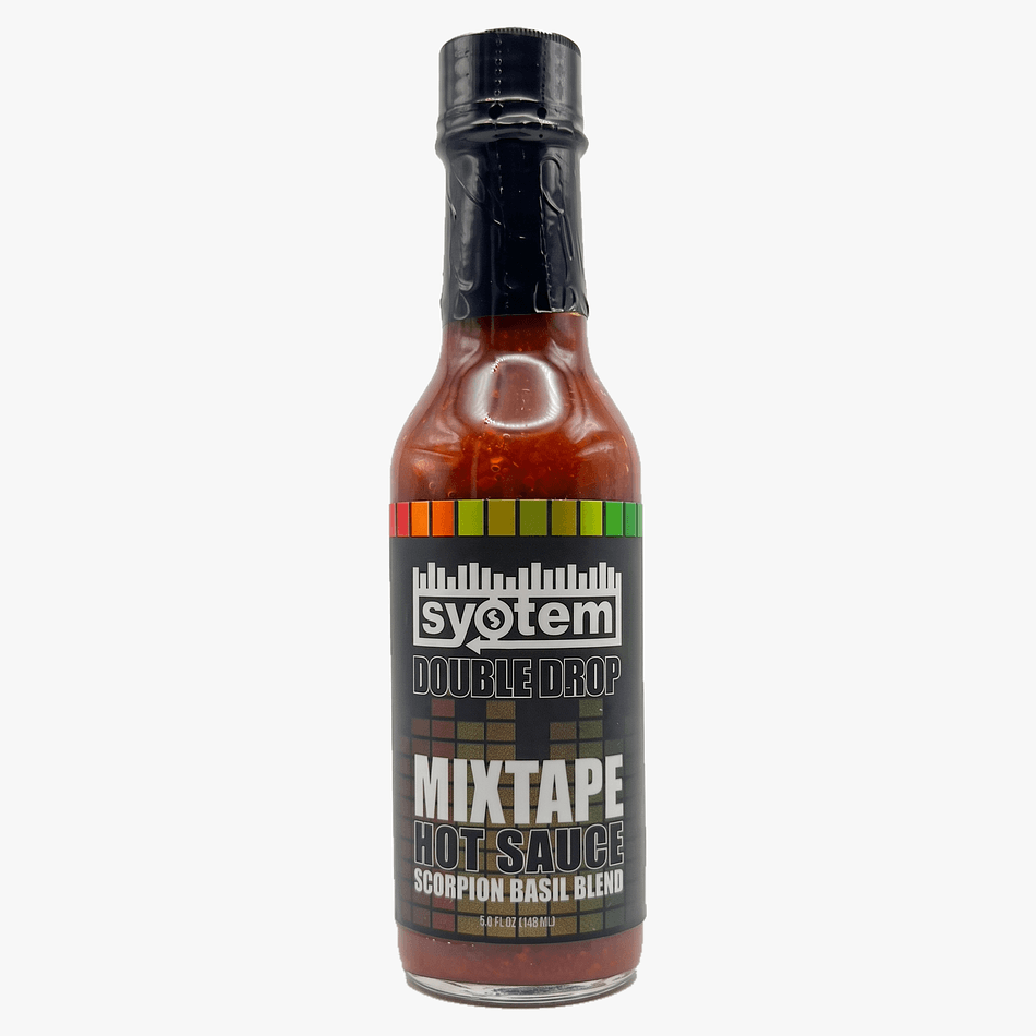 Scorpion Pepper Basil Hot Sauce, Bird’s Eye Chili, Smoky Sea Salt & Paprika, Extra Hot (8/10), 5 fl oz
