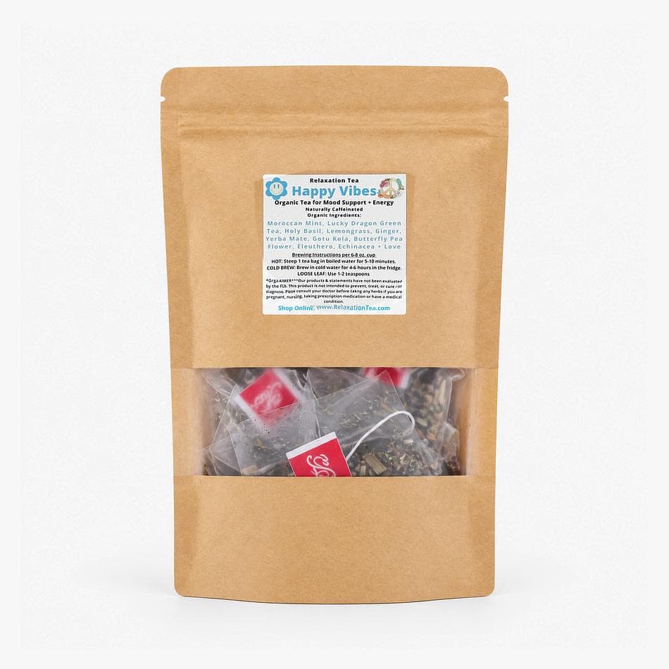 Happy Vibes Tea - 10 Tea Bags ct