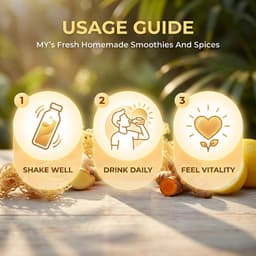 Sea Moss Wellness Shots (6-Pack) – 2 oz Ginger + Turmeric + Lemon + Honey • Made-to-Order • Free Shipping-3