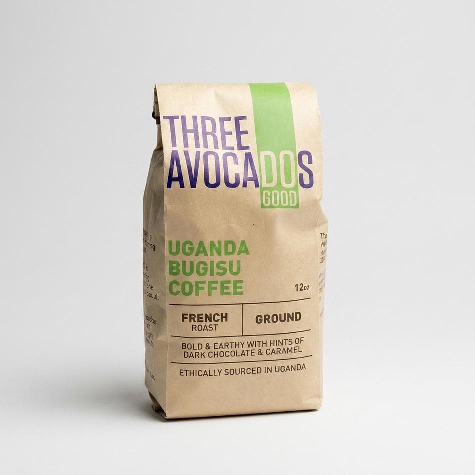 Coffee Gift Box, Uganda or Nicaragua Coffee, Insulated Travel Tumbler or Mug, Whole Bean or Ground, Gift-Ready Set